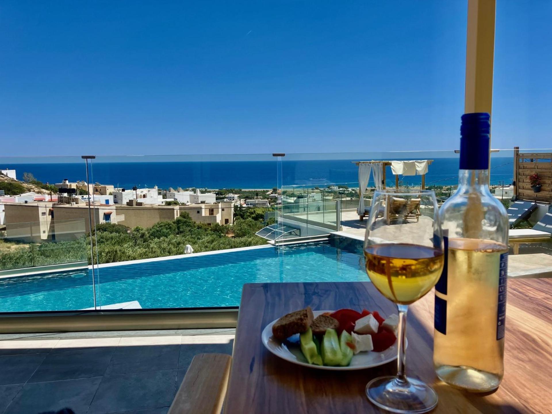 Zax Sea View Villas Ierápetra Eksteriør billede